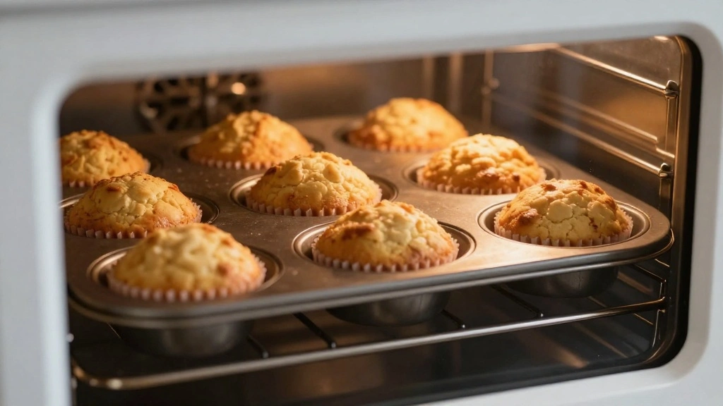 Gluten Free Apple Muffins (Tender & Moist) - Step 7: Bake the Muffins 1