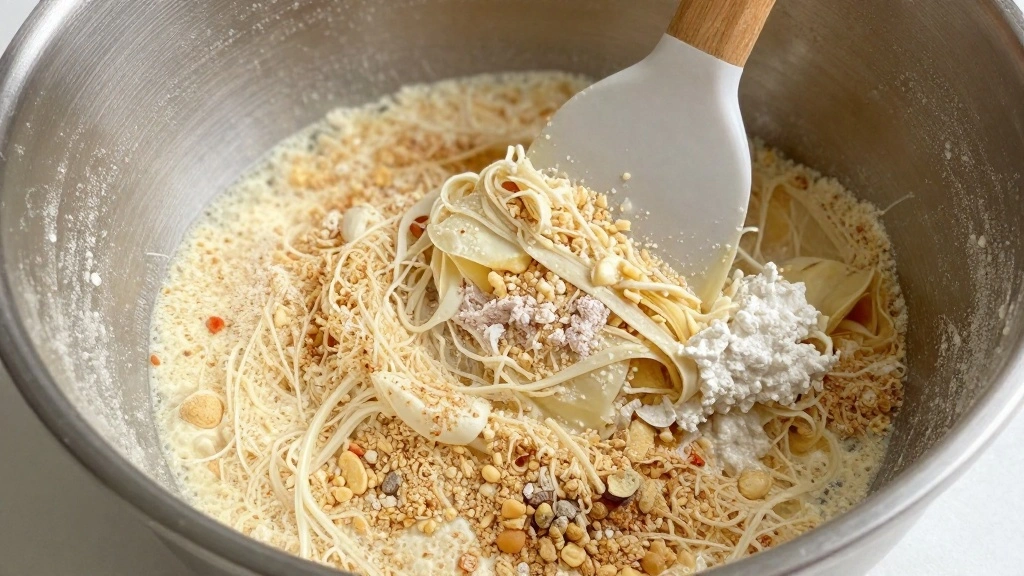 Gluten Free Breakfast Muffins (Soft & Fluffy) - Step 5: Fold Ingredients Together 1