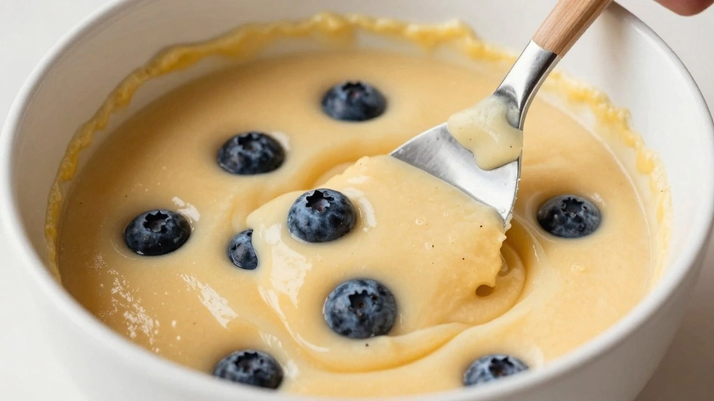 Gluten Free Breakfast Muffins (Soft & Fluffy) - Step 6: Add Blueberries 1