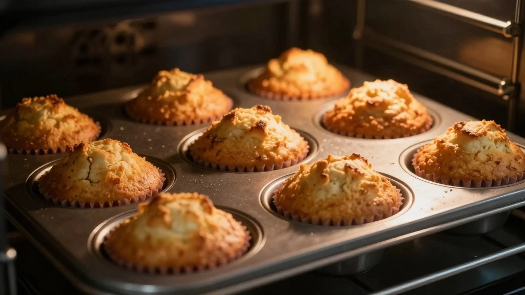 Gluten Free Breakfast Muffins (Soft & Fluffy) - Step 8: Bake the Muffins 1