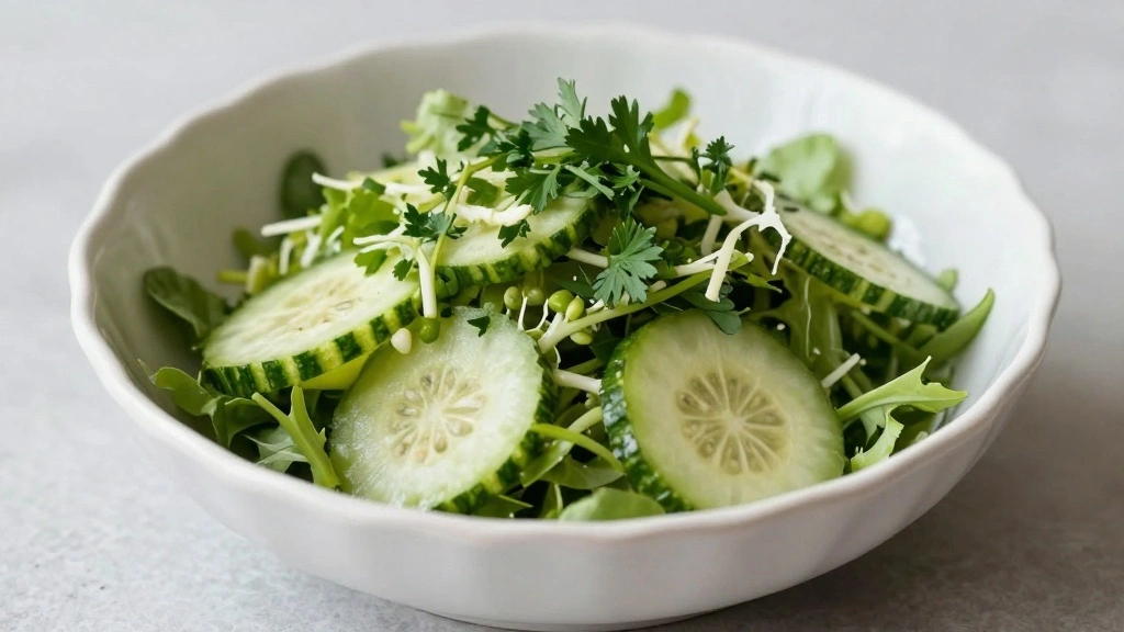 Greek Cucumber Tomato Salad with Olive Oil and Herbs - Step 8: Serve the Salad 1