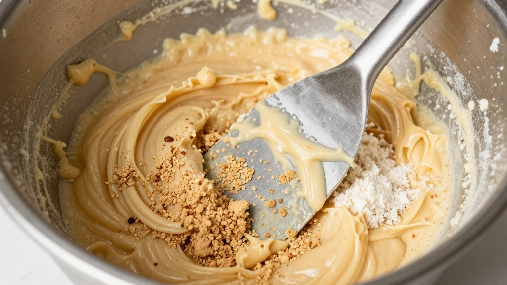 Healthy Apple Muffins (No Refined Sugar) - Step 5: Combine Wet and Dry Ingredients 1