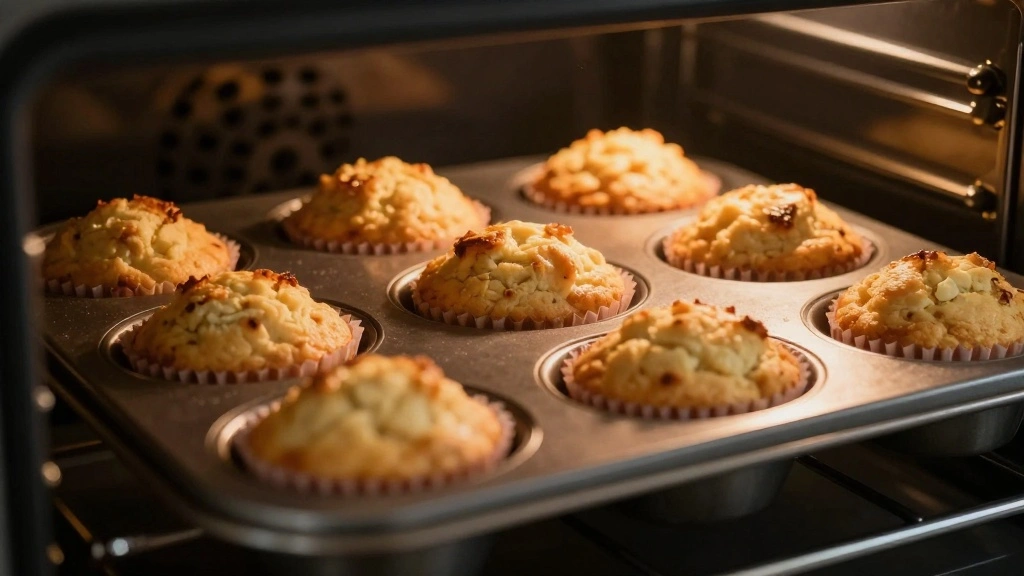 Healthy Apple Muffins (No Refined Sugar) - Step 8: Bake Muffins 1