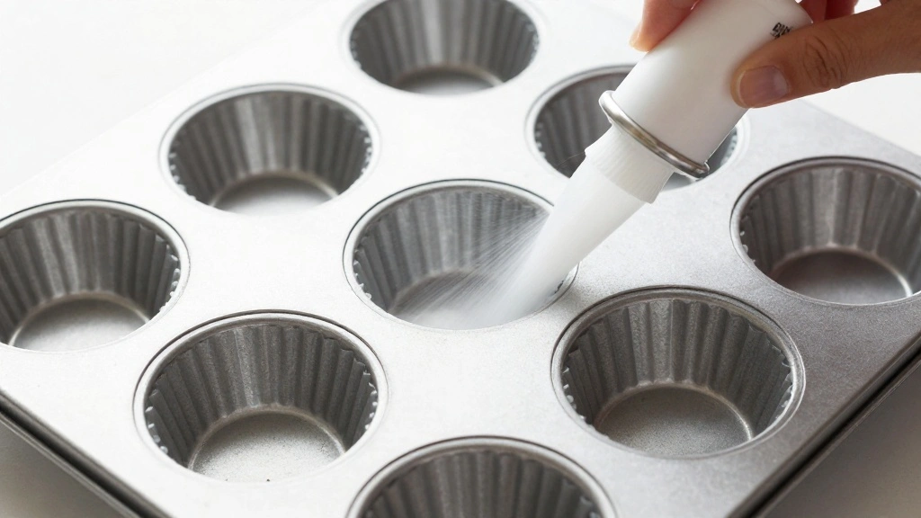 Healthy Blueberry Oatmeal Muffins (No Refined Sugar) - Step 2: Prepare the Muffin Tin 1