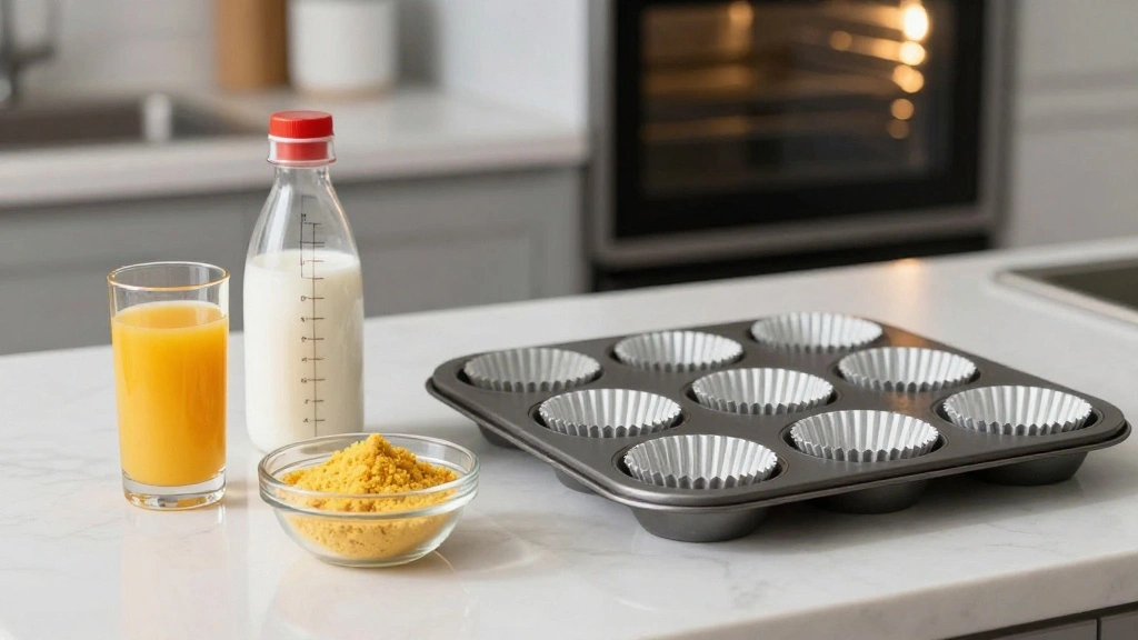Healthy Chocolate Chip Muffins (Light & Fluffy) - Step 1: Prepare Ingredients 1