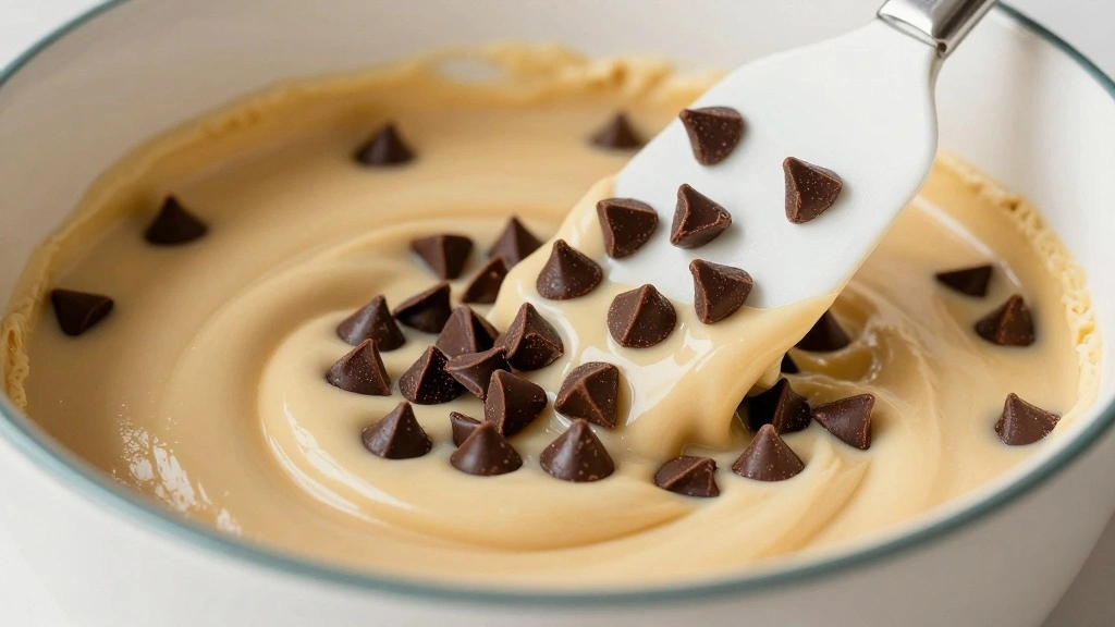 Healthy Chocolate Chip Muffins (Light & Fluffy) - Step 5: Add Chocolate Chips 1