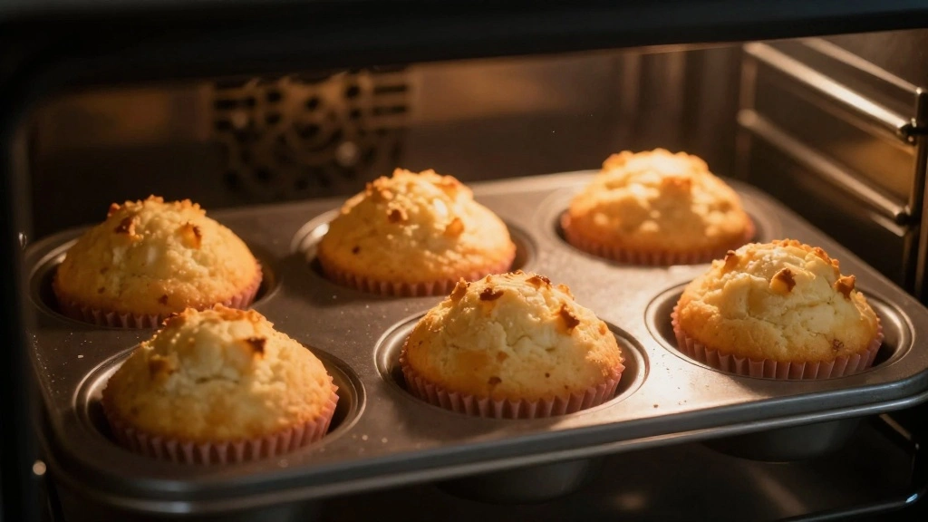 High Protein Banana Muffins (Perfect Post-Workout) - Step 8: Bake the Muffins 1