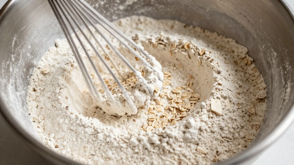 High Protein Breakfast Muffins for Busy Mornings - Step 2: Prepare the Dry Ingredients 1