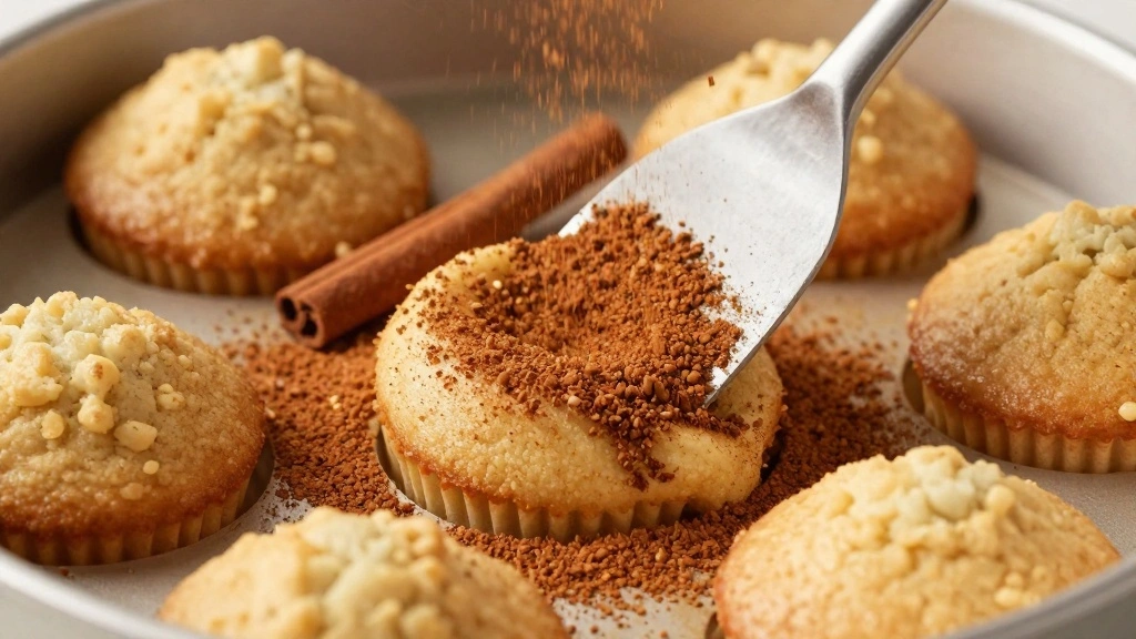 High Protein Breakfast Muffins for Busy Mornings - Step 5: Add Cinnamon 1