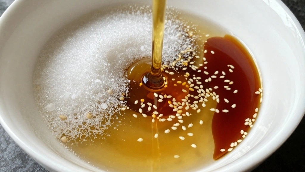 Japanese Cucumber Salad Recipe (Sunomono Style) - Step 4: Prepare the Dressing 1