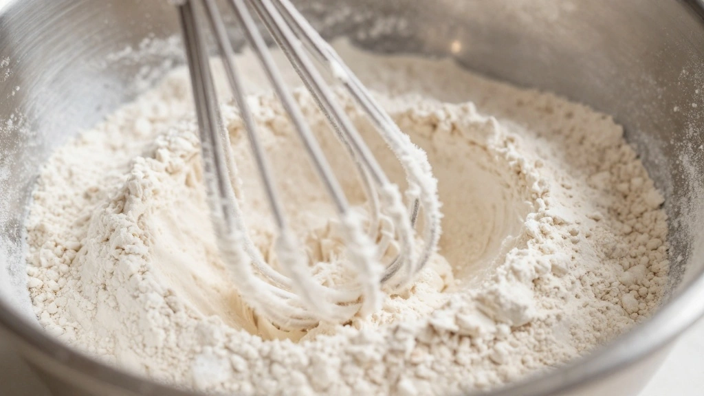 Keto Banana Muffins (Low Carb & Sugar-Free) - Step 2: Mix Dry Ingredients 1