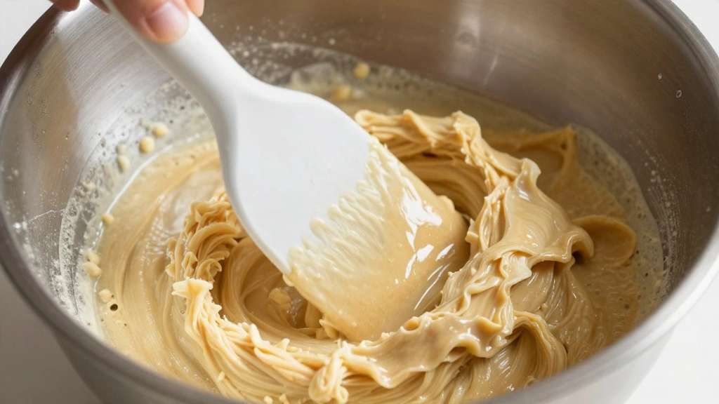 Keto Banana Muffins (Low Carb & Sugar-Free) - Step 4: Combine Wet and Dry Ingredients 1