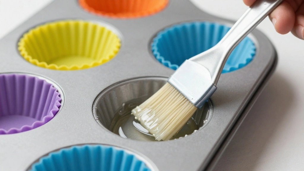 Keto Blueberry Muffins (Low Carb & Sugar-Free) - Step 2: Prepare the Muffin Tin 1