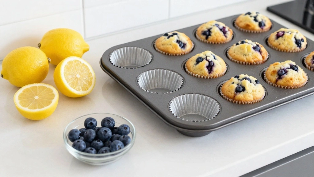 Lemon Blueberry Muffins (Bright & Zesty Flavor) - Step 1: Prepare Ingredients 1