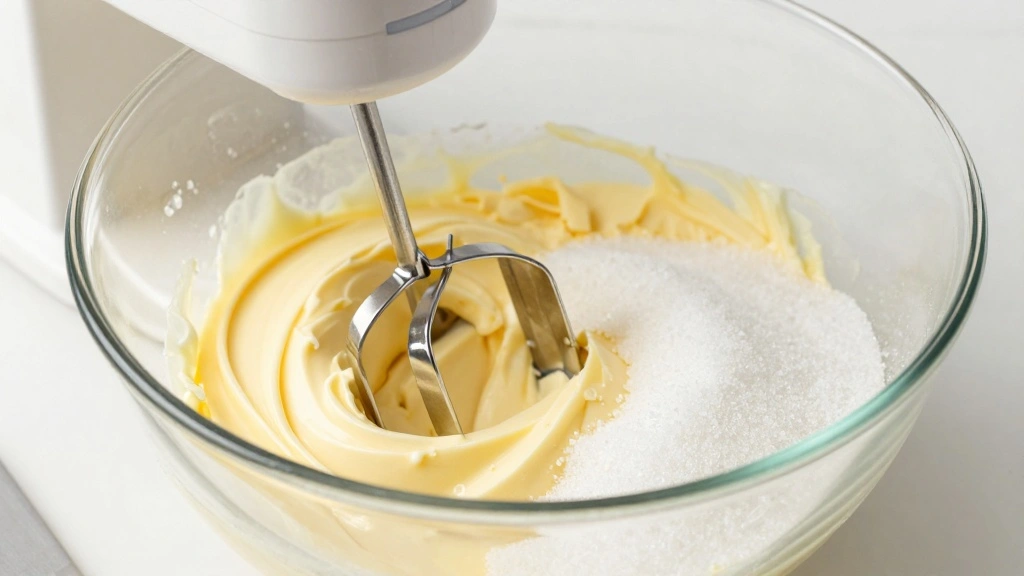 Mini Chocolate Chip Muffins (Perfect for Kids) - Step 3: Cream Butter and Sugar 1