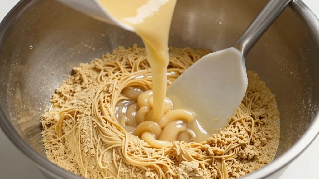 Oatmeal Apple Muffins (Healthy Breakfast) - Step 5: Combine Wet and Dry Ingredients 1