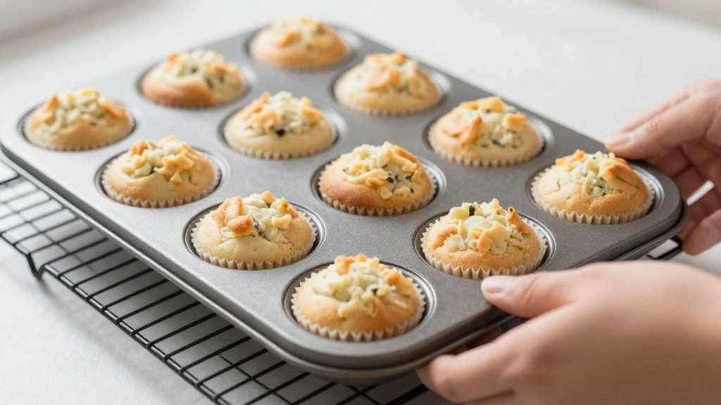 Oatmeal Apple Muffins (Healthy Breakfast) - Step 9: Cool the Muffins 1