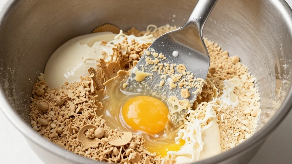 Oatmeal Chocolate Chip Muffins (Healthy & Filling) - Step 5: Combine Wet and Dry Ingredients 1