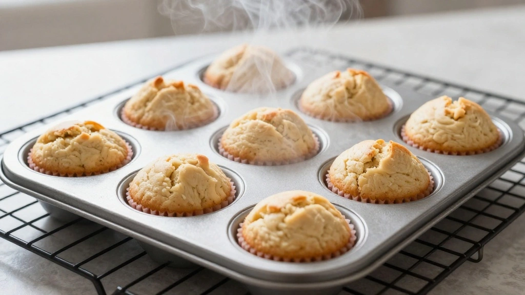 Oatmeal Chocolate Chip Muffins (Healthy & Filling) - Step 9: Cool the Muffins 1