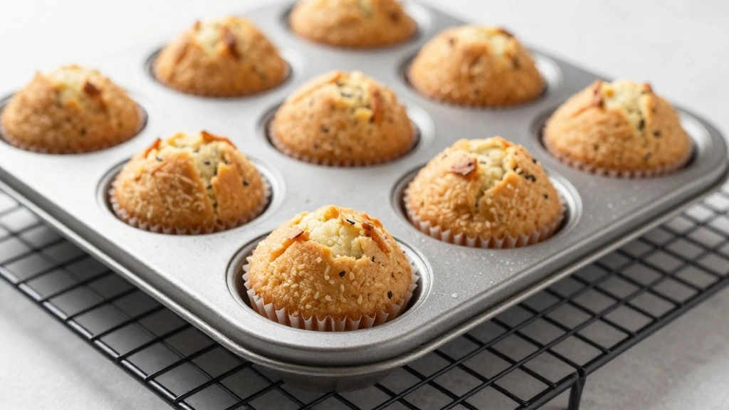 Peanut Butter Banana Muffins (Rich & Filling) - Step 9: Cool the Muffins 1