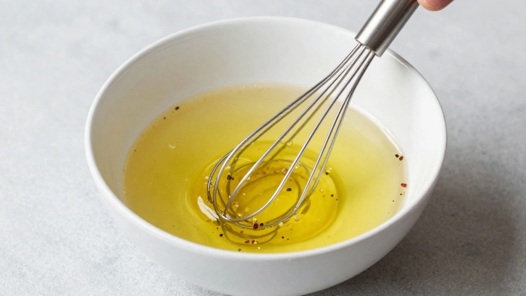 Pineapple and Cucumber Salad with Light Citrus Dressing - Step 4: Prepare the Dressing 1