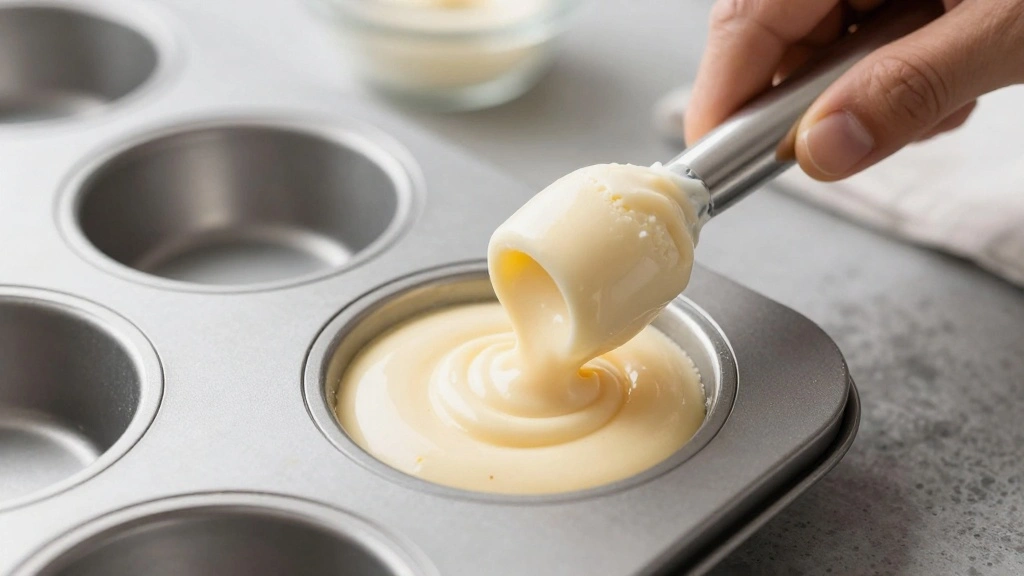 Protein Breakfast Muffins (Make-Ahead) - Step 6: Portion the Batter 1