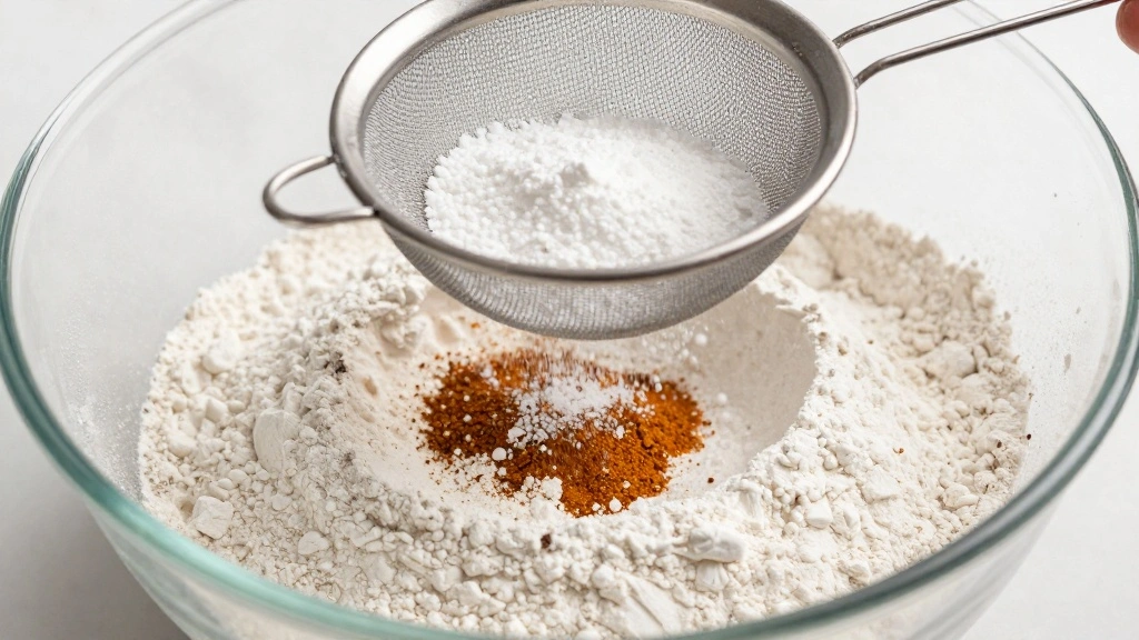 Pumpkin Chocolate Chip Muffins (Bakery-Style) - Step 3: Mix Dry Ingredients 1