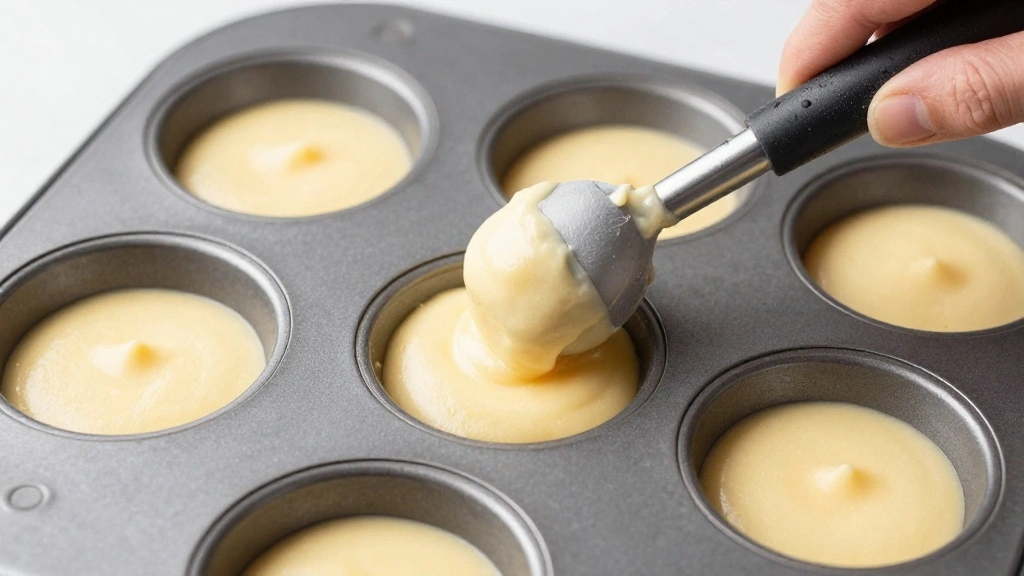 Pumpkin Chocolate Chip Muffins (Soft & Spiced) - Step 7: Fill Muffin Tin 1