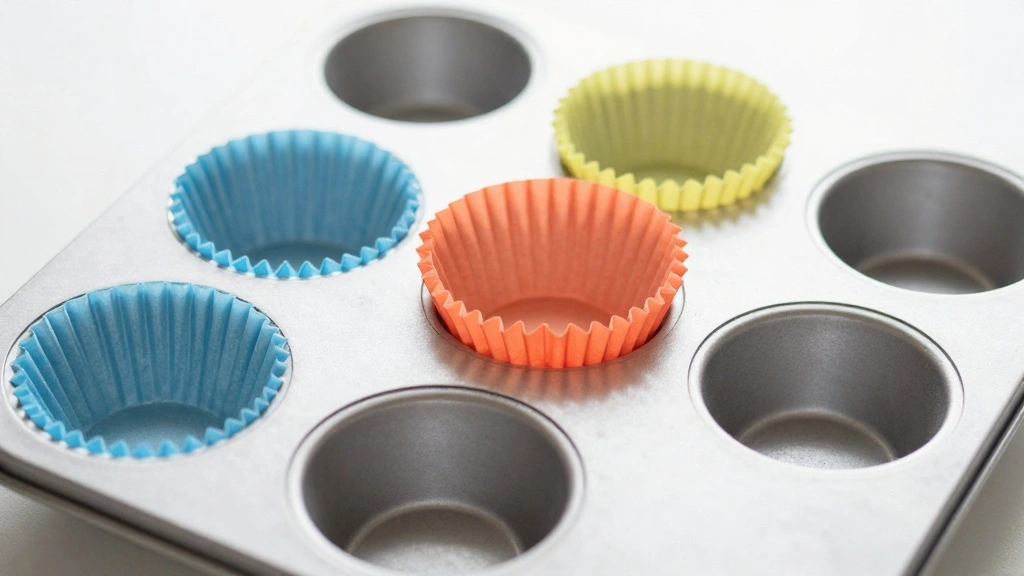 Pumpkin Cream Cheese Muffins with Swirled Filling - Step 2: Prepare the Muffin Tin 1