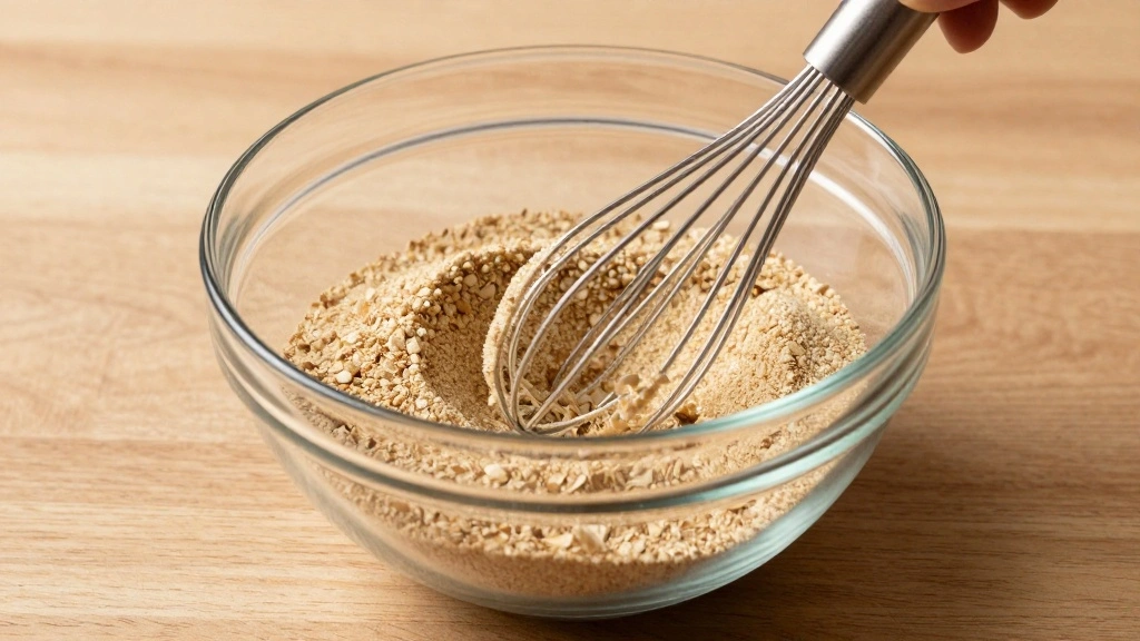 Pumpkin Cream Cheese Muffins with Swirled Filling - Step 3: Mix Dry Ingredients 1