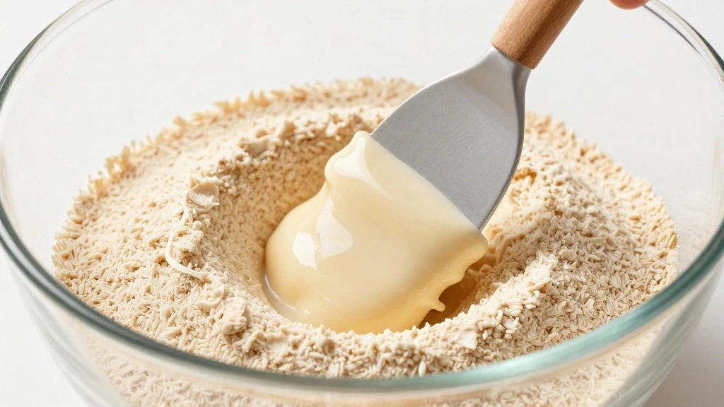 Pumpkin Protein Muffins (Healthy Fall Breakfast) - Step 4: Combine Mixtures 1