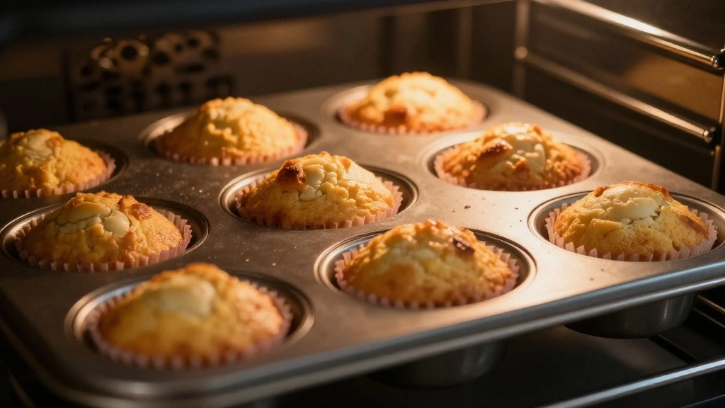 Savory Breakfast Muffins (Perfect On-the-Go) - Step 7: Bake the Muffins 1