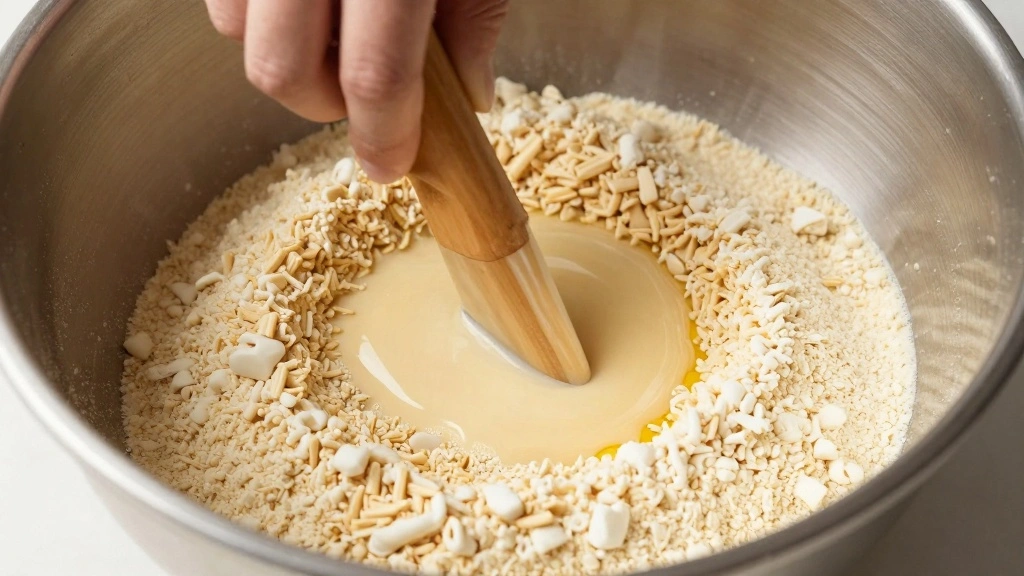 Sour Cream Blueberry Muffins (Extra Moist) - Step 4: Combine the Ingredients 1