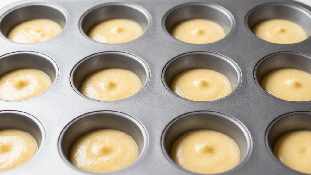 Sourdough Discard Banana Muffins (No Waste Recipe) - Step 5: Fill Muffin Cups 1