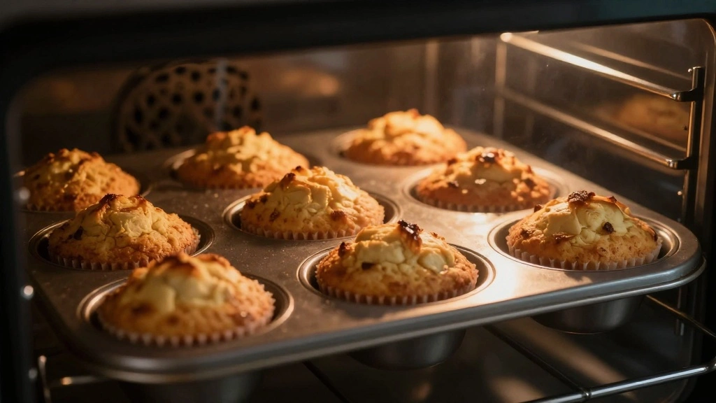 Sourdough Discard Banana Muffins (No Waste Recipe) - Step 6: Bake Muffins 1