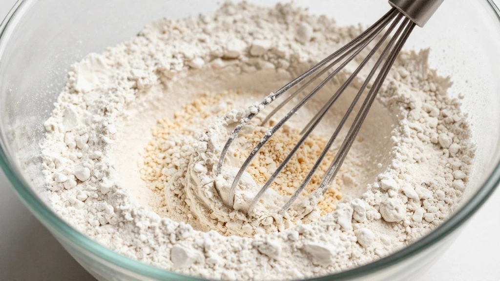 Strawberry Banana Muffins (Naturally Sweet) - Step 2: Mix Dry Ingredients 1