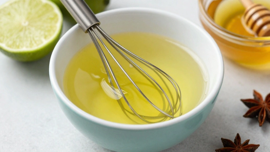 Watermelon and Cucumber Salad for Hot Summer Days - Step 5: Prepare the Dressing 1