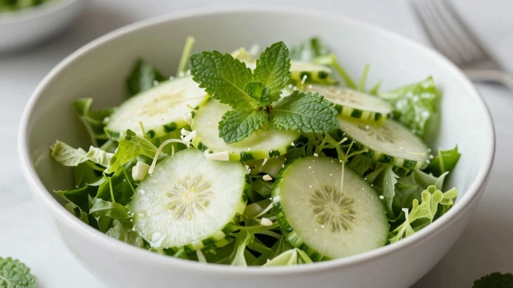 Watermelon and Cucumber Salad for Hot Summer Days - Step 8: Serve the Salad 1