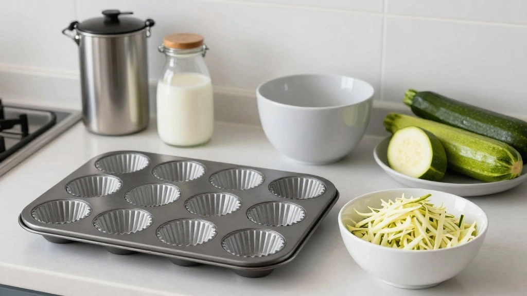 Zucchini Chocolate Chip Muffins (Extra Moist) - Step 1: Prepare Ingredients 1
