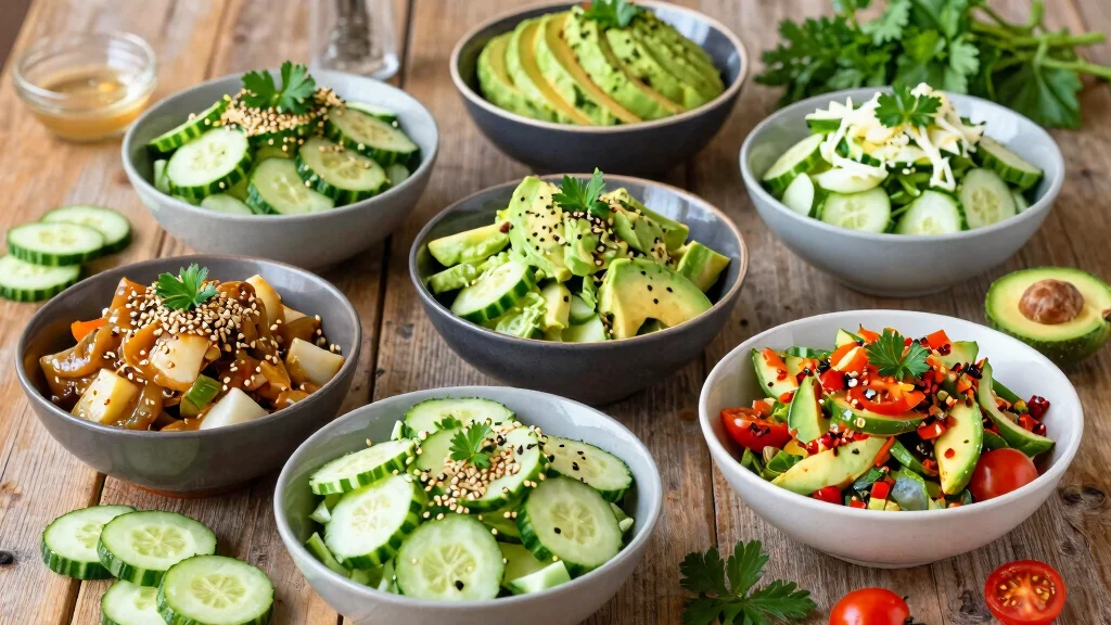 16 Keto Cucumber Salad Recipes Low-Carb and Refreshing