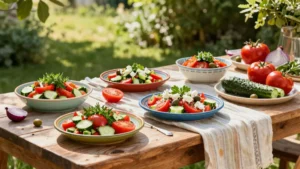 16 Mediterranean Cucumber Tomato Salad Recipes with Fresh Ingredients