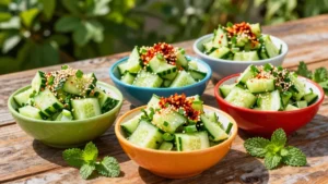 16 Smashed Cucumber Salad Recipes with Crunchy, Bold Taste