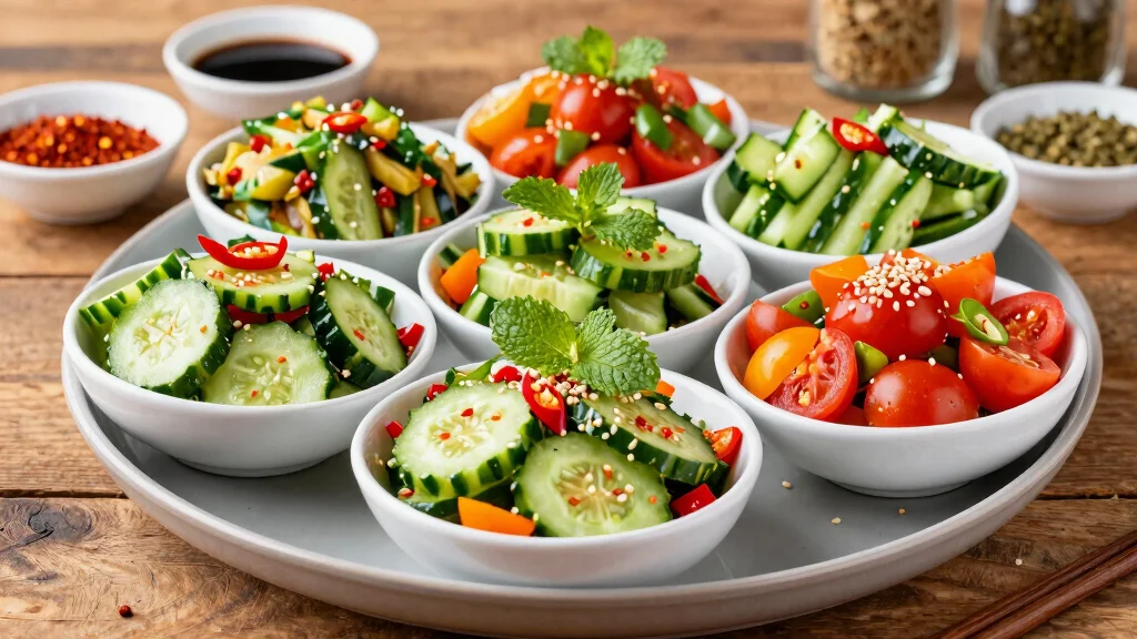 16 Spicy Asian Cucumber Salad Recipes with Bold Flavors