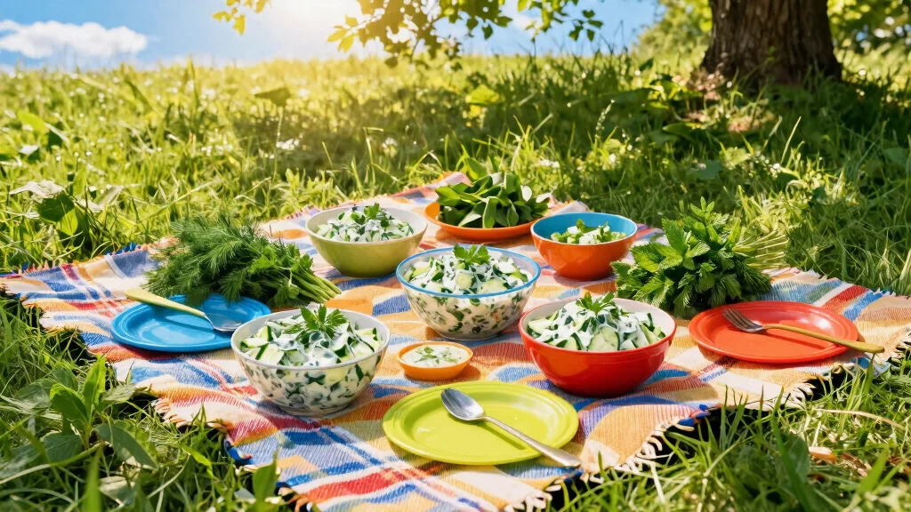 17 Creamy Cucumber Salad Recipes with Sour Cream and Herbs