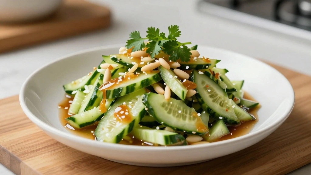 Cucumber Soy Sauce Salad Quick Asian Side Dish