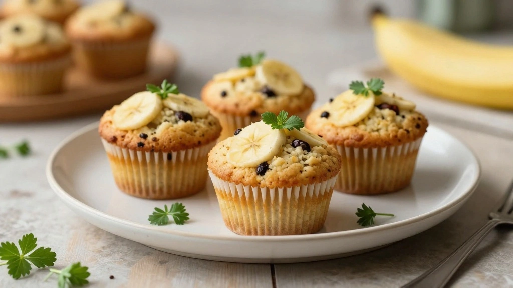 High Protein Banana Muffins (Perfect Post-Workout)