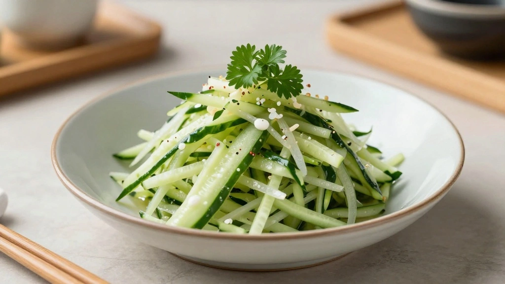 Japanese Cucumber Salad Recipe (Sunomono Style)