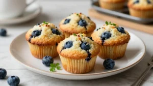 Keto Blueberry Muffins (Low Carb & Sugar-Free)