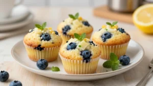 Lemon Blueberry Muffins (Bright & Zesty Flavor)