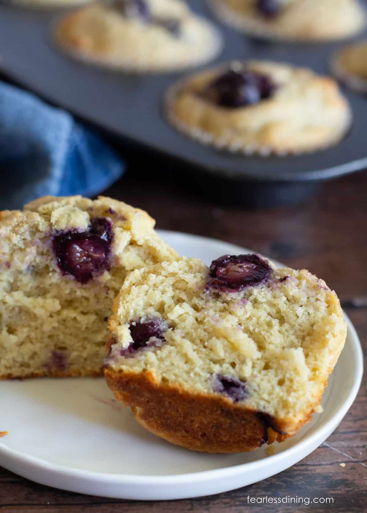 Why should you use sourdough discard in gluten-free banana muffin recipes?